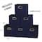 6 Pack Household Essentials 11" Fabric Storage Bins